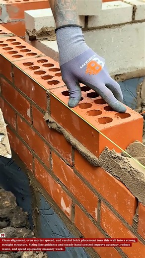 Perfect Brick Line Masonry Work