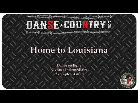 Home to Louisiana - Danse en ligne - Niveau Intermédiaire