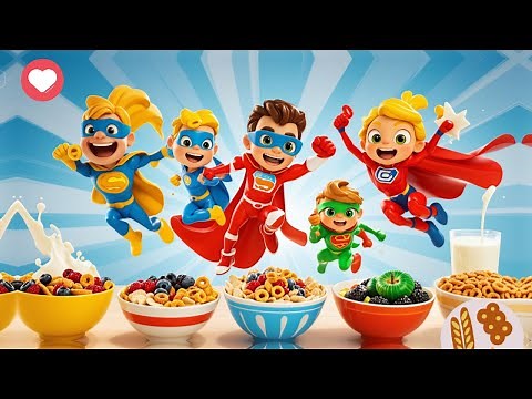 🎵 Grains Train: Fun & Educational Cereal Song for Kids