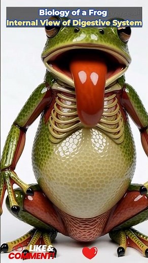 #froganatomy #digestivesystem #biologyeducation