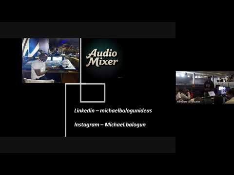 Daystar Christian Centre AudioTech Training Wk 3 Audio Production by Micheal Balogun