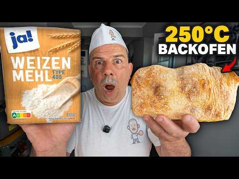 HOW to make perfect CIABATTA with $0.59 flour!