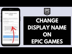Fortnite Display Name: How To Change Your Epic Games Display Name (Quick & Easy!)