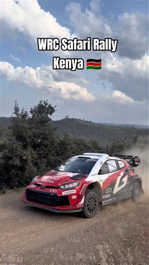WRC SAFARI RALLY KENYA 2026 🇰🇪 Test TOYOTA GR YARIS RALLY1