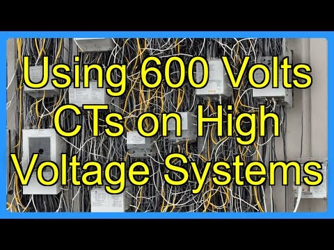 Using 600 Volts CTs on High Voltage Systems