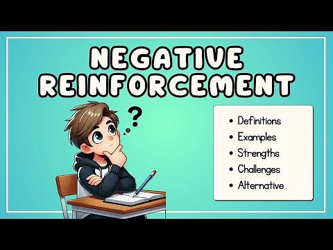 Negative Reinforcement (Explained in 3 Minutes)