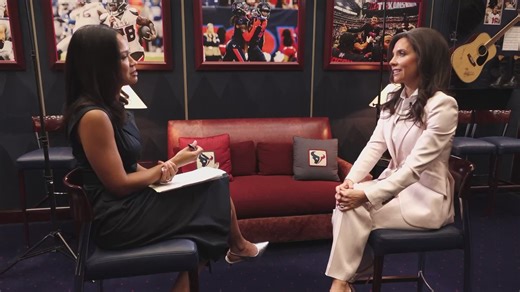 4.6K views · 25 reactions | The passionate "first lady of the Houston Texans" and vice president of the Texans Foundation sat down with KHOU 11 anchor Mia Gradney to talk football. | KHOU 11 News | Facebook