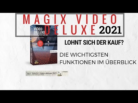 MAGIX Video deluxe 2021 Premium Übersicht