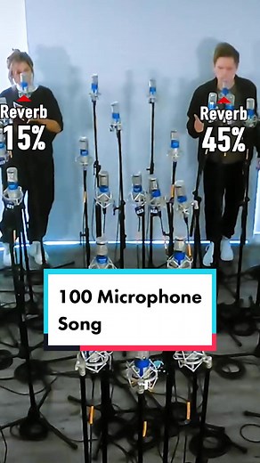 Recording a Song with 100 Microphones @jaxwritessongs