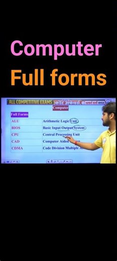 most important computer 🖥️ Full forms all exam ❣️❣️