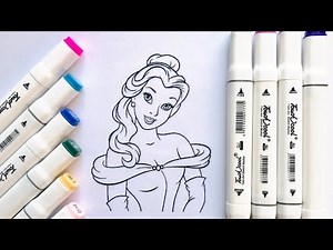 Lovely cute girl coloring pages 🎨✏️| How to coloring girl ‪@ArtDrawandColors‬