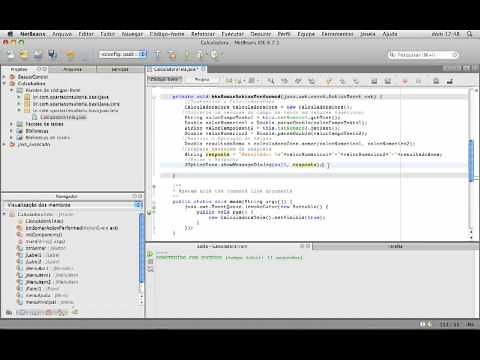Basic Java Tutorial Criando uma calculadora em Swing usando netbeans PARTE 2