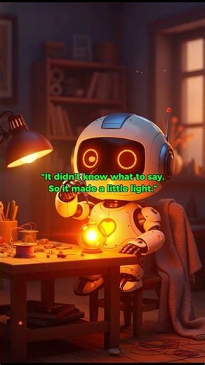 He Left a Light at Their Door | Healing 3D Animated Short Film #3danimation #robot #midjourney