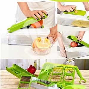 ❌REGRESO‼️‼️❌ *NICER DICER PLUS Q125.00* 🤩🥳 El cortador mas versátil y practico del mercado. Podrás cortar, rallar, trocear, laminar, rebanar y pelar con un solo utensilio. INCLUYE: 1 recipiente de 1500ml de capacidad. 1 tapa de base con boton de limpieza. 1 tapa para cerrar el envase de forma hermetica. 3 bandejas de cuchillas (2 cortes diferentes en cada una) 1 base de rebanar. 1 pelador. 1 rallador. 1 accesorio para cortar alimentos en 8 piezas. 1 protector de cuchillas. TODO HECHO CON CUCH