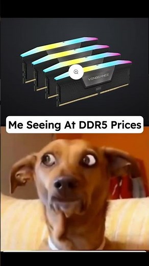 PC User Seeing DDR5 RAM #coding #programming #python #javascript