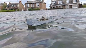 20K views · 933 reactions | LCM braving the rough weather and filling up with water rapidly. 1/24th scale | Dundee Model Boat Club | Facebook
