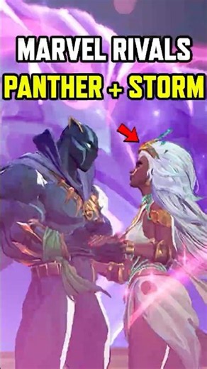 BLACK PANTHER IS PROTECTING STORM IN MARVEL RIVALS!