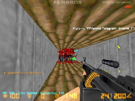 @zmonoxcs on Instagram: "ZMRush.net #2 - Zombie Plague [Death Match] IP 46.174.49.59:27219"