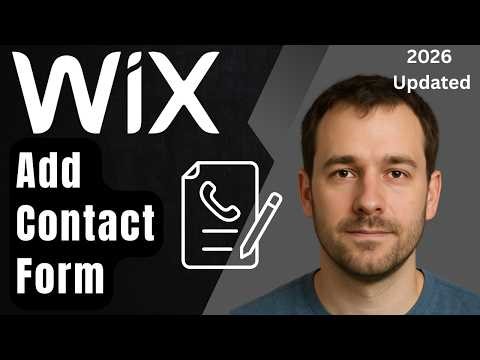 How to Add a Contact Form on Wix (Updated 2026 Step-by-Step Beginner Guide)
