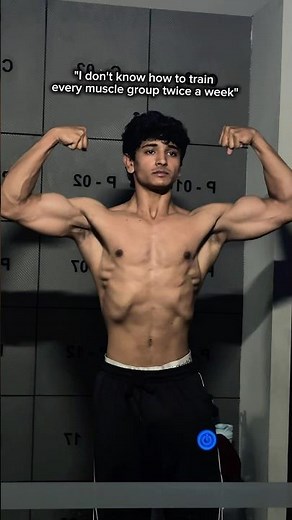 Train Every Muscle Twice a Week 💪🔥 (Simple Split That Works)