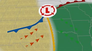 What are drylines and how do they cause severe weather?