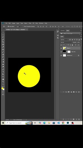 Neon Light effect in Photoshop #shortvideo #photoshop