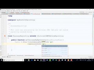 Cours 102 Repository QueryBuilder