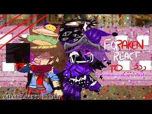 Forsaken react to...? || 2X SPEED || TW || Roblox forsaken || by: eternal aka romaisa