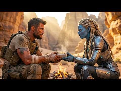 Alien Warrior Woman Fed Her Enemy… But What the Injured Human Soldier Did Next Shocked Everyone