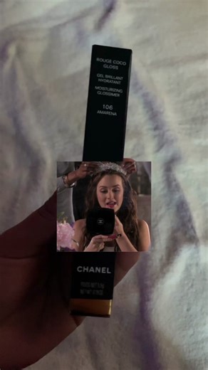 Blair Waldorf Inspired Chanel Gloss Look | 106 Amarena