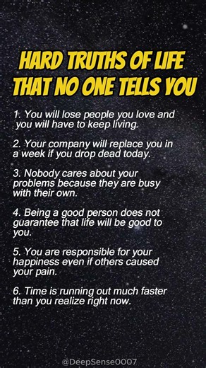 The Psychology of Life | 6 Truths That Hit Harder as You Get Older #psychologyfacts