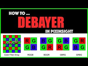 PixInsight - The Debayer Process