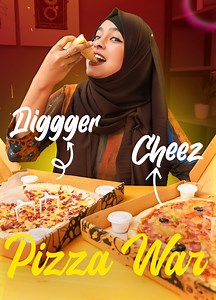 810K views · 10K reactions | Cheez finally has a competitor. In this video I compared the best pizza brand in town with the newcomer, Diggger! Let me know which one do you like the most. Get your Hijabs and Dresses from your very own, Next Door Faiza Follow Khudalagse on socials: Instagram: https://www.instagram.com/khudalagse/ Follow my second page FAIZA | Khudalagse | Facebook