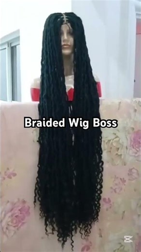 Wavy Locs Wig. Length: Extra long. Texture: Dreaded roots + wavy tips. Vibe: Bold. Soft.