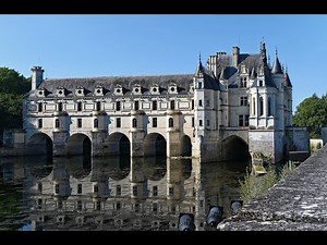 Le château de Chenonceau (4k)- Visite extérieure - Région centre Val de Loire - France