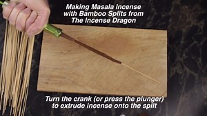 Wooden Splits for Rolling Natural Incense Sticks (50 Sticks)