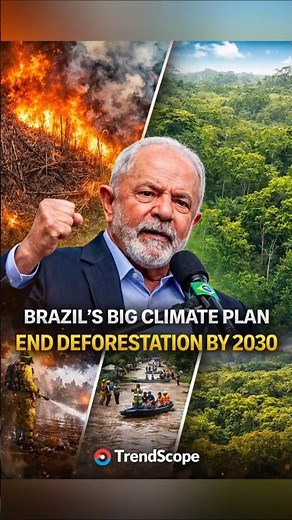 👉 Brazil Plans to END Deforestation by 2030 🌳 Big Climate Move!