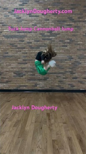 Tuck Jump Cannonball Jump Jacklyn Dougherty Dance Photo #dancephoto #danceshorts @jacklyndougherty