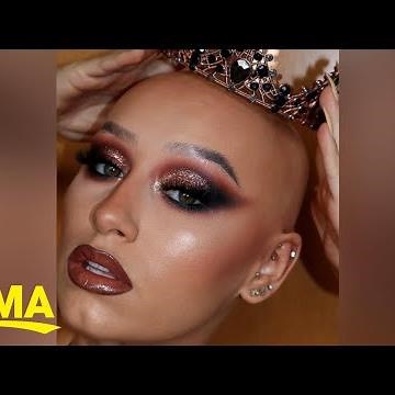 Influencer with alopecia gets 'unready' in videos to redefine beauty standards l GMA