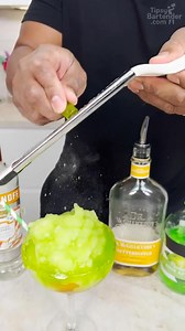 Frozen Caramel Apple Martini | Tipsy Bartender