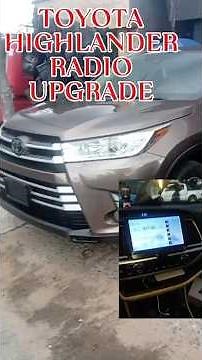 Toyota Highlander Radio Upgrade – Complete Installation Guide ( android) #cartutorial #automobile