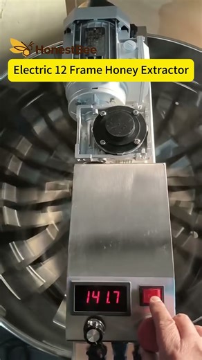Quality Inspection of Electric 12 Frame Honey Extractor