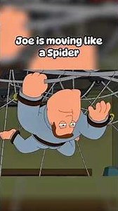 Joe is moving like a spider