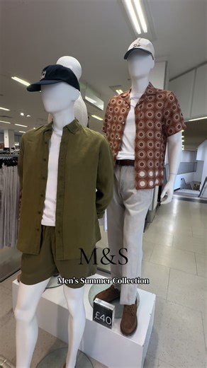 New Men's Summer Collection at M&S