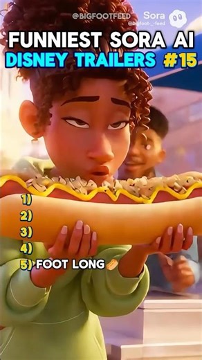 Ranking SORA AI Disney Trailers💀