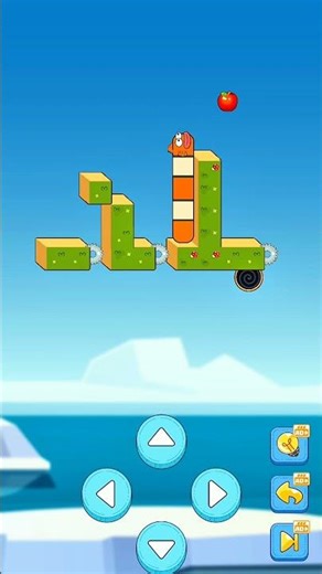 🍎 Hungry Worm Eats All Apples! | Worm Game Gameplay