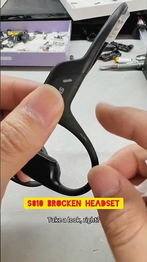 How to teardown and fix shokz S810 headphones? #repair #fxshokzs810 #gadgetrepair #electronics