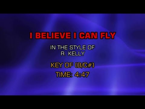 Karaoke Cloud - I Believe I Can Fly In The Style Of R. Kelly