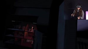 My sister playing VR Horror😅 She act just like me..... #vr #lol #comedy. | Sauceddie