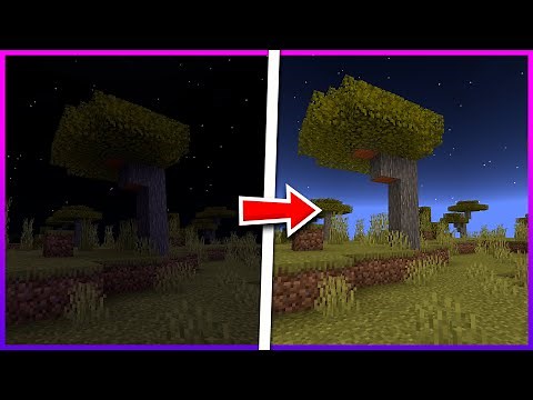 Como ter VISÃO NOTURNA INFINITA no MINECRAFT ! Night Vision Add-on